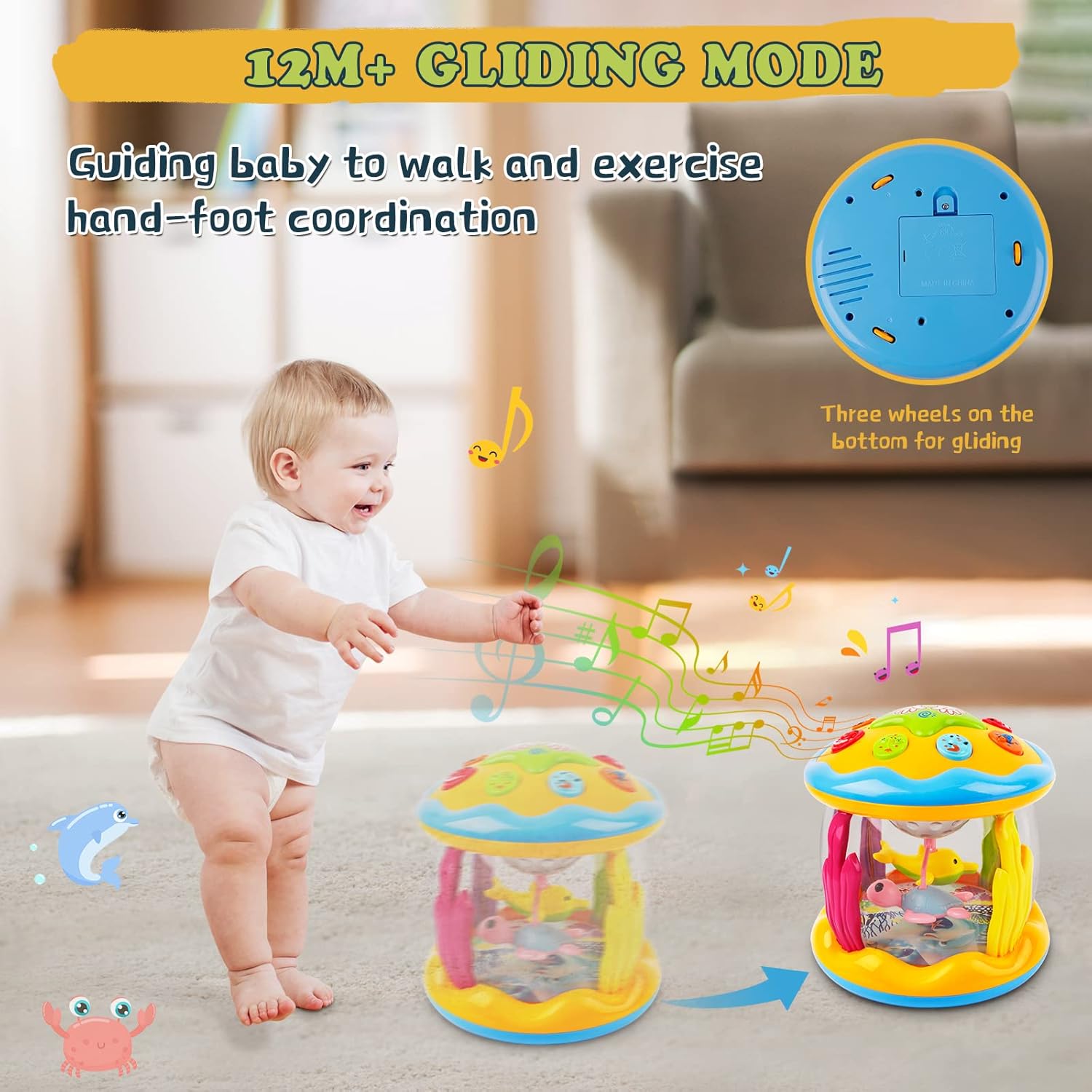 Ravinu Ocean Projector Musical Toy™ for Babies