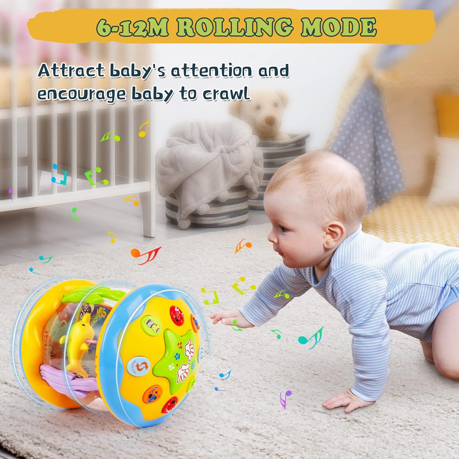 Ravinu Ocean Projector Musical Toy™ for Babies