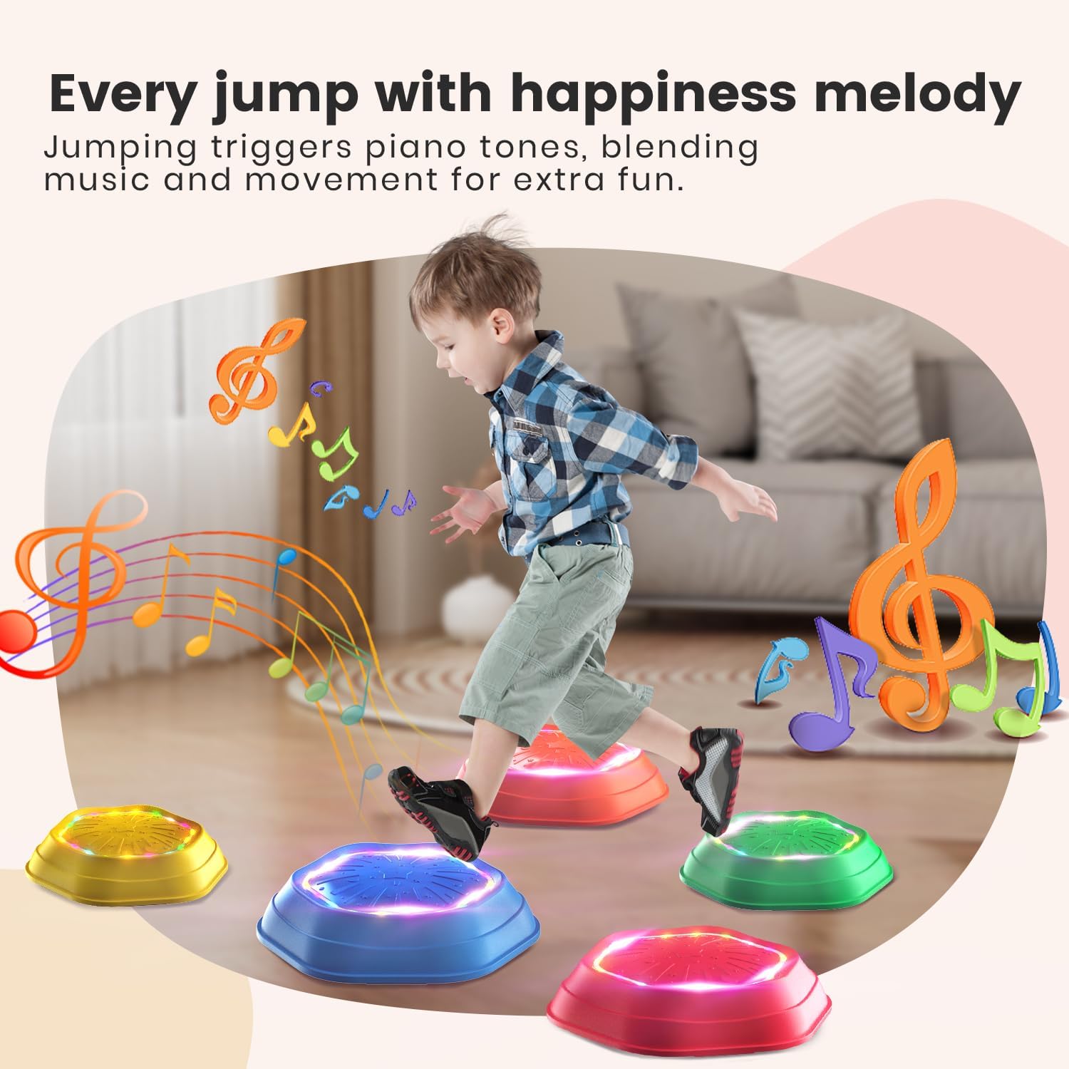 Ravinu Music & Light Up Stepping Stones™