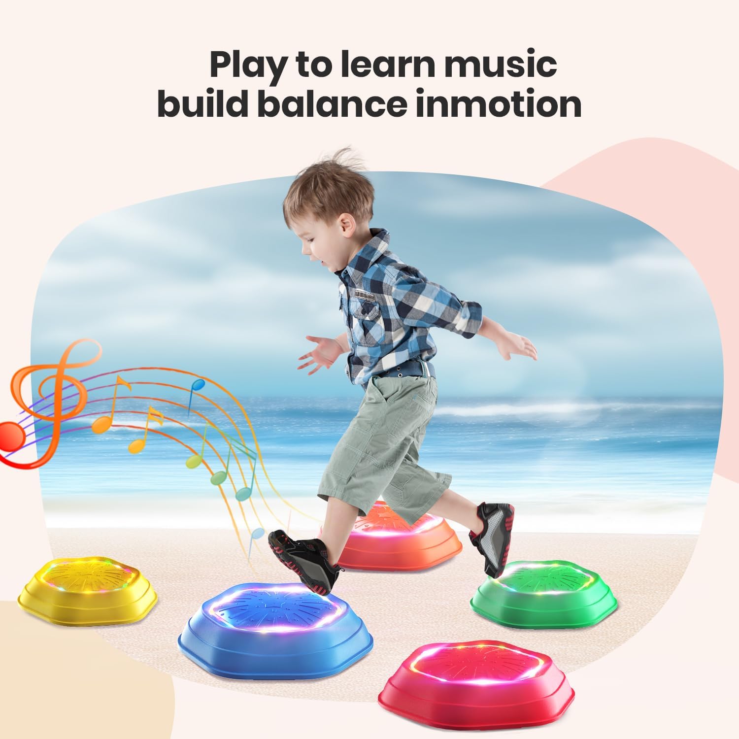 Ravinu Music & Light Up Stepping Stones™