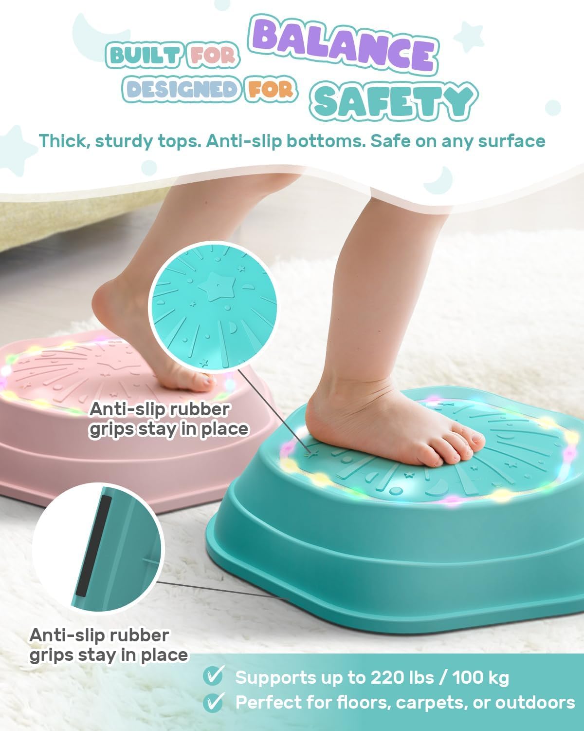 Ravinu Music & Light Up Stepping Stones™
